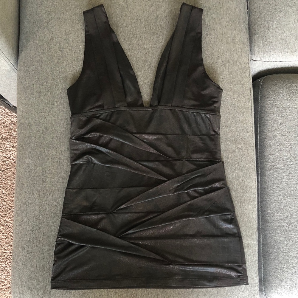 Black party top - Picture 2 of 3